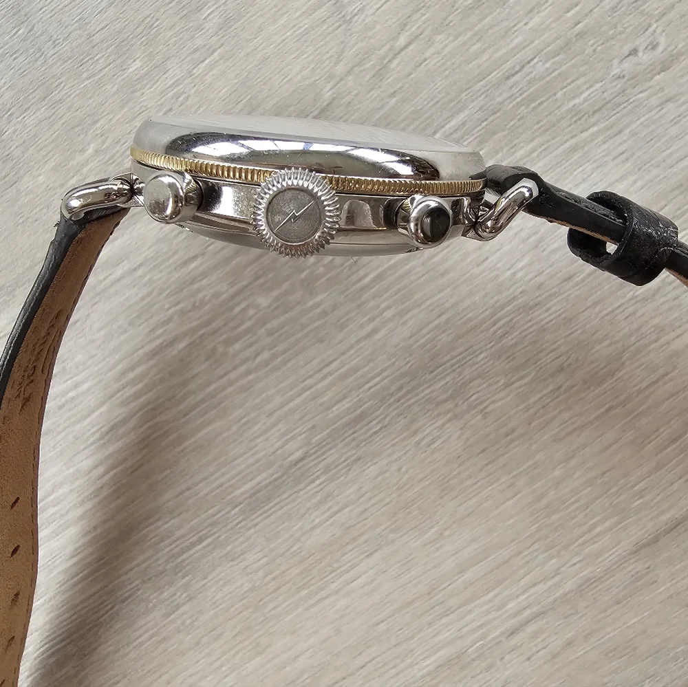 Shinola Canfield Chronograph Watch With Brown Leather Strap - Picture 6 of 6